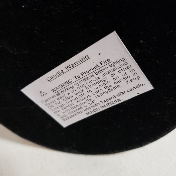 Silvertone candle holder. One 7 inch tall. - Picture 7 of 8